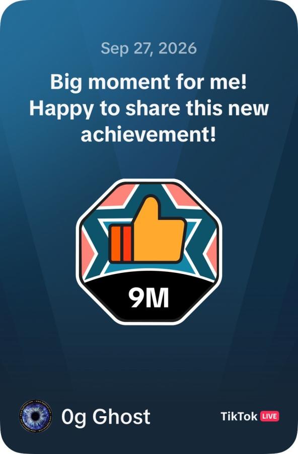 Reached 9 Million TikTok Live Likes